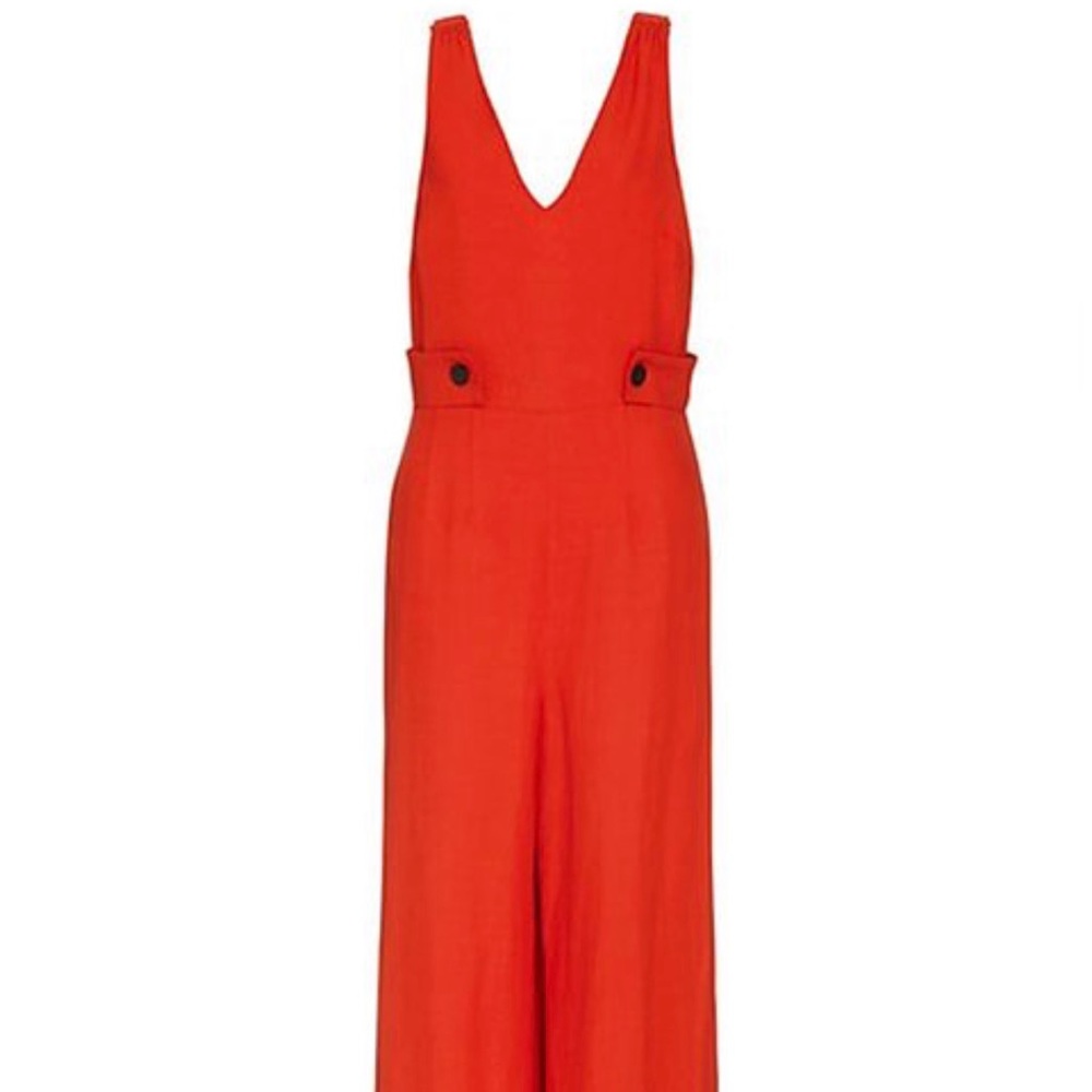 10 Crosby Derek Lam x Intermix Red Jumpsuit
